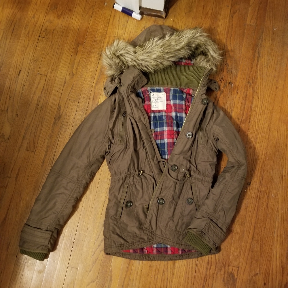 American eagle long winter coat